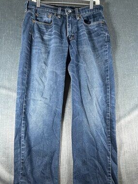 Levi's 514 Men's Jeans Size 31x30 Blue Straight Fit Denim Pants Cotton Blend